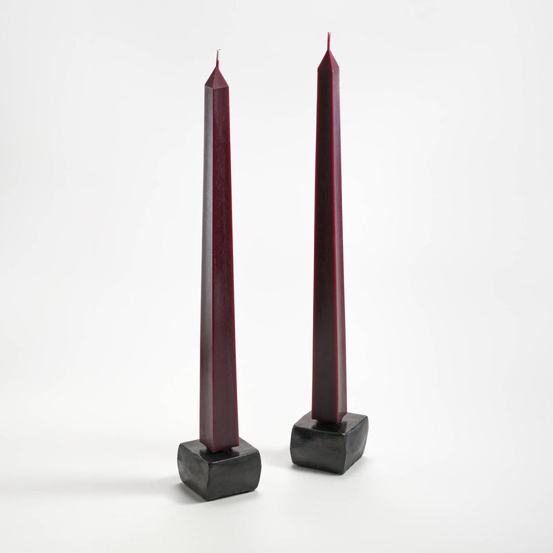 Handmade Iron Taper Candle Holders