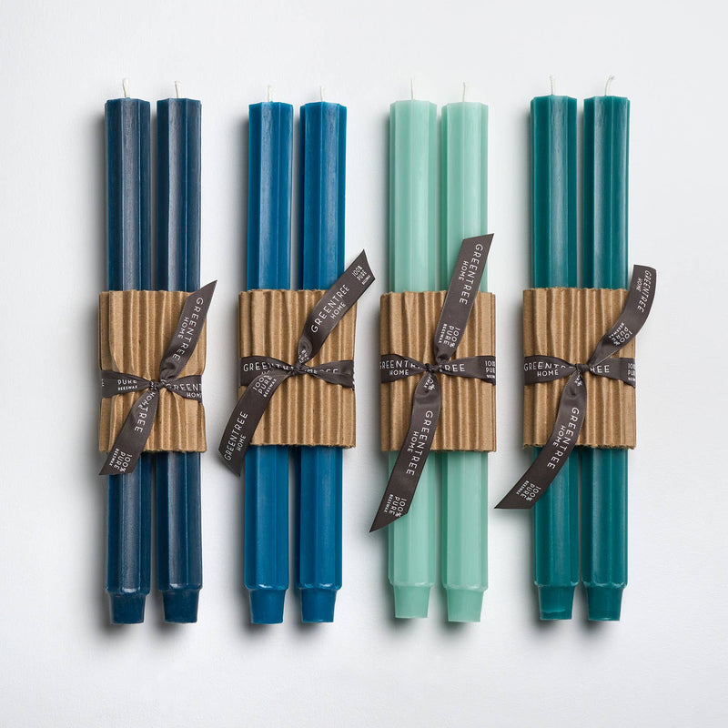 12" Fluted Church Tapers