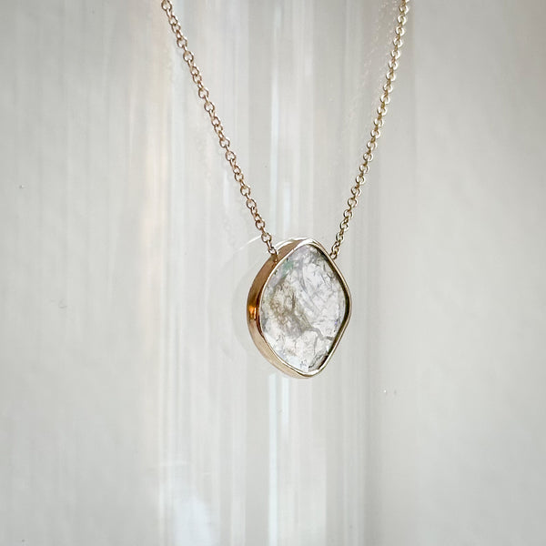 Galaxy Diamond Slice Necklace
