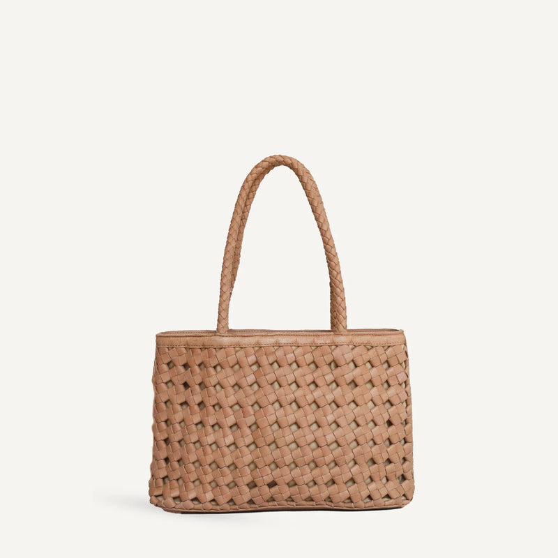 Ella Bag Oversized Knotted in Caramel Merzatta