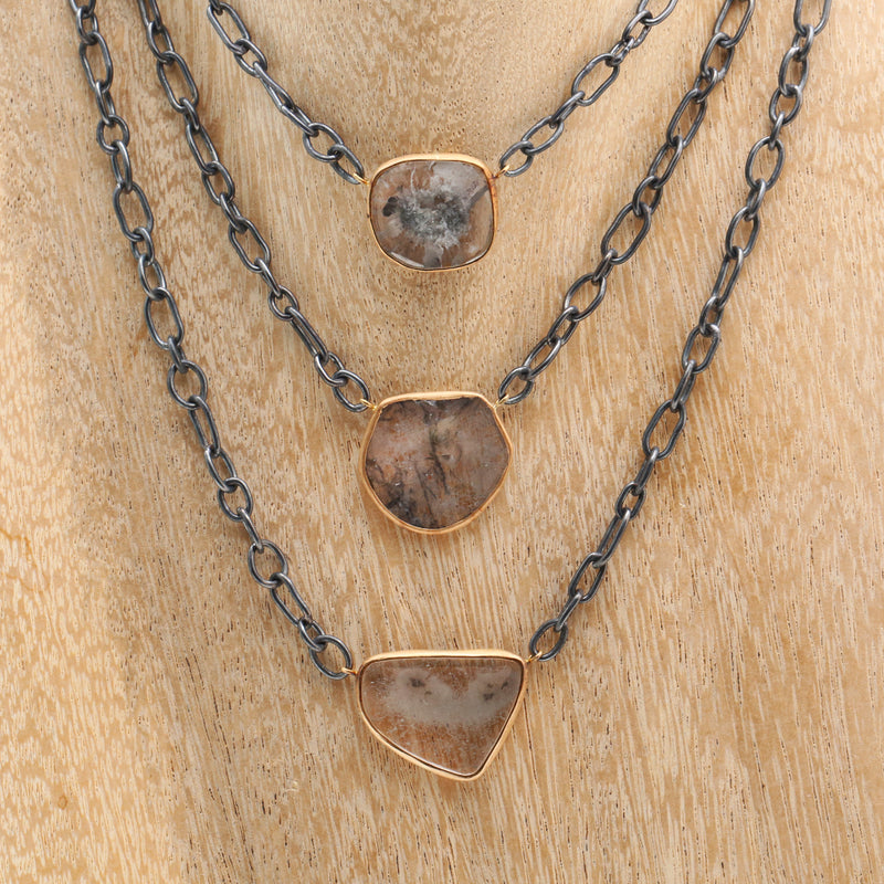 Rodeo Diamond Slice Necklace