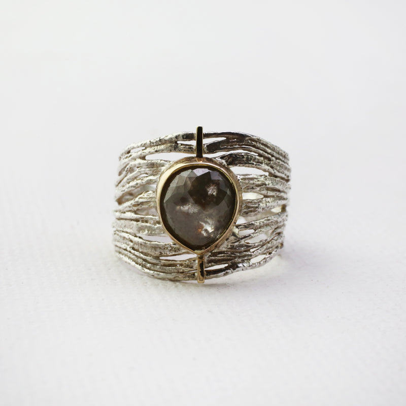 Diamond Pinion Ring