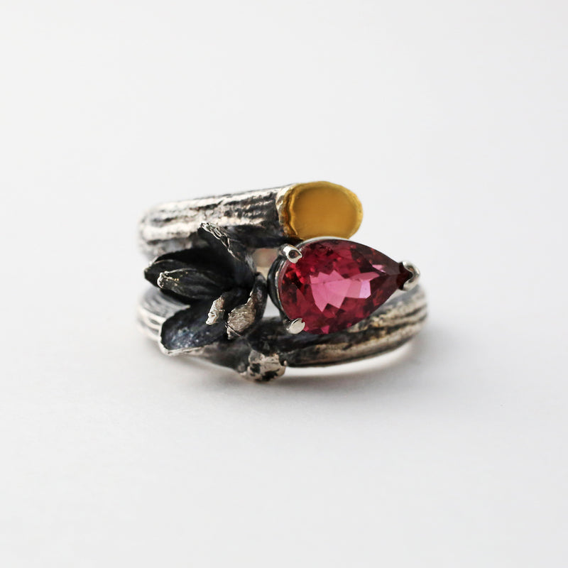 Peony Flower Ring