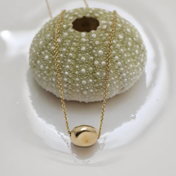 Gold Peony Seed Pendant – Merzatta