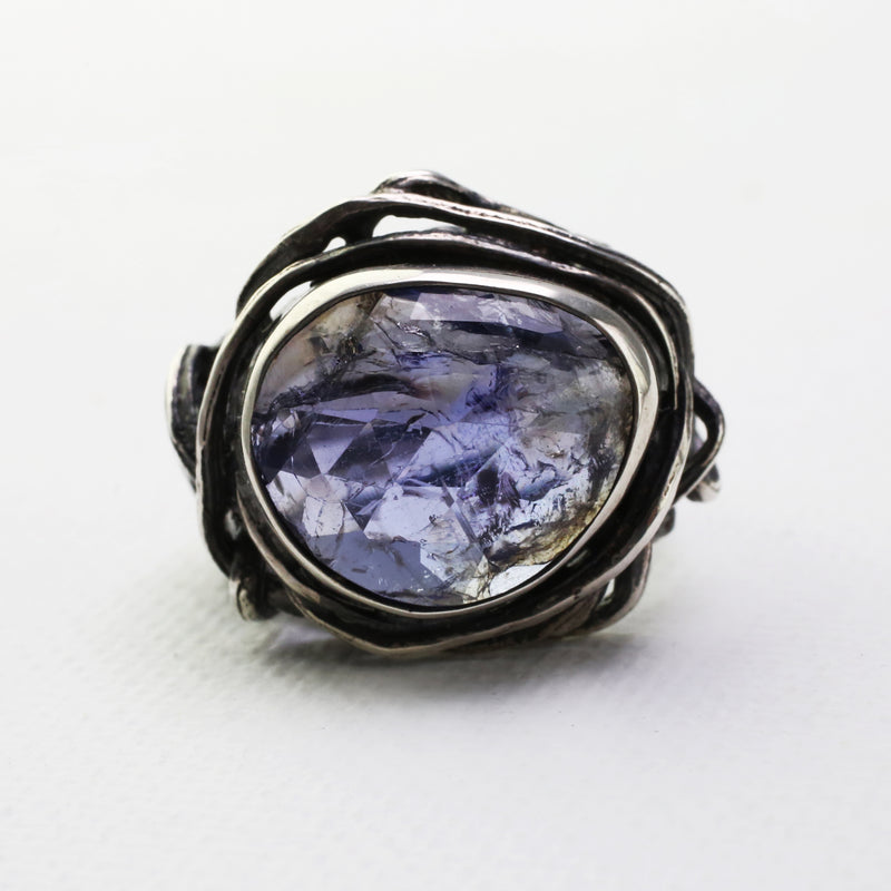 Lavender Tanzanite Bramble Ring