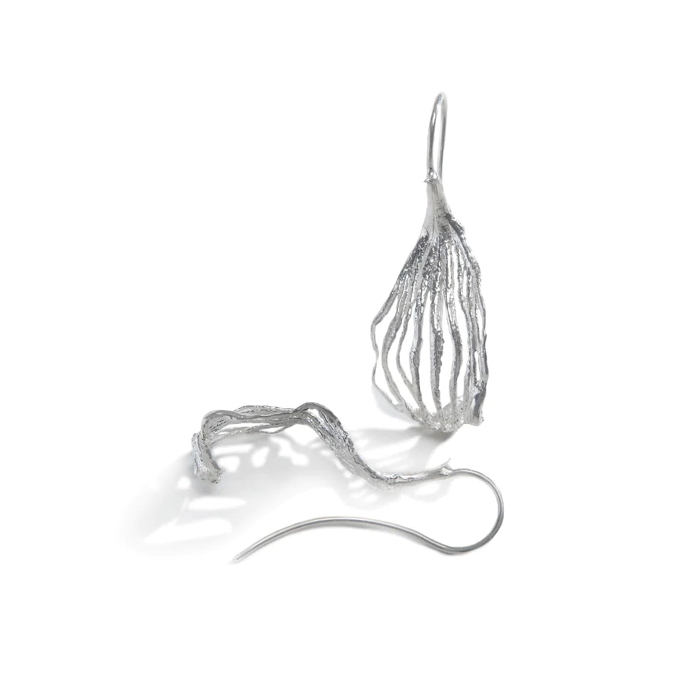 Bright Pinion Single Petal French Hook Earrings – Merzatta