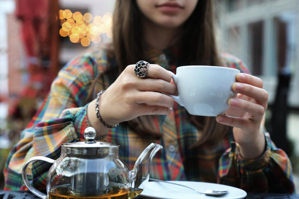 Patina Sweetgum Smooth Ring