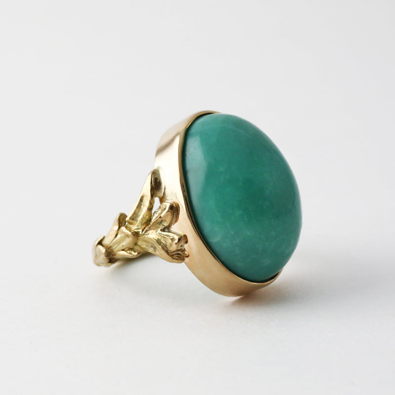 Robins Egg Ring in 18k Gold