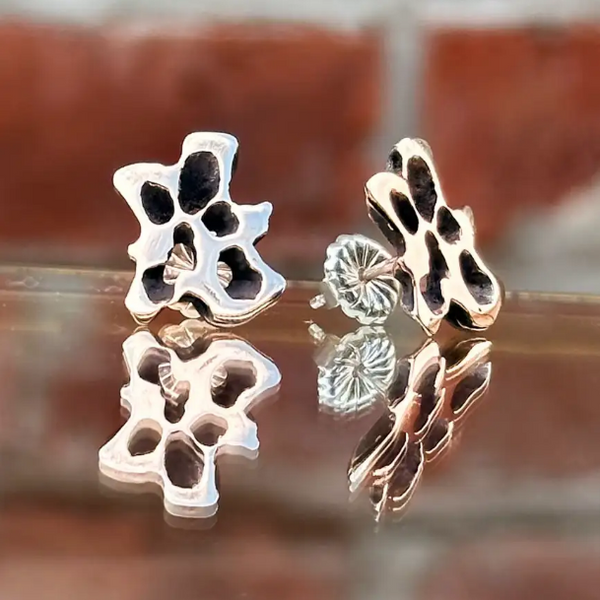 Warm Sweetgum Butterfly Studs