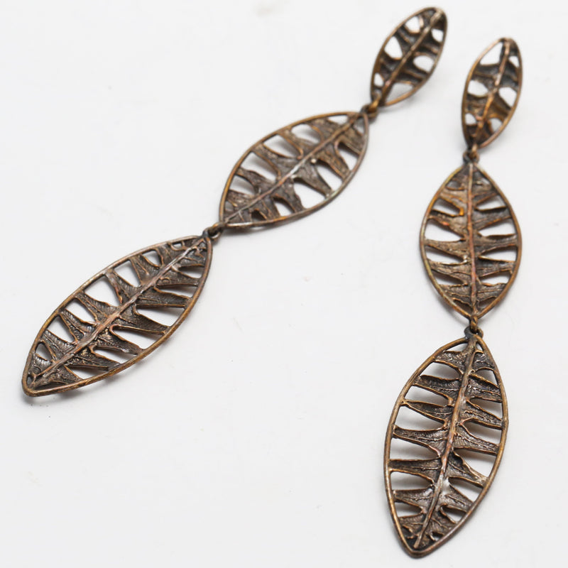 Warm Lopez Fern Chandelier Earring