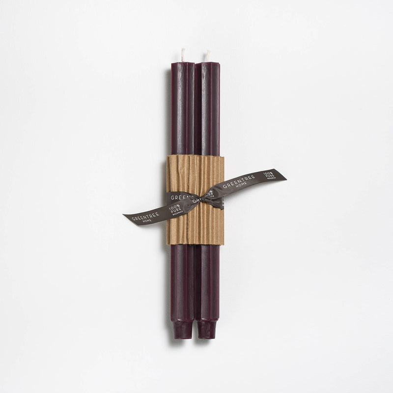 12" Fluted Church Tapers