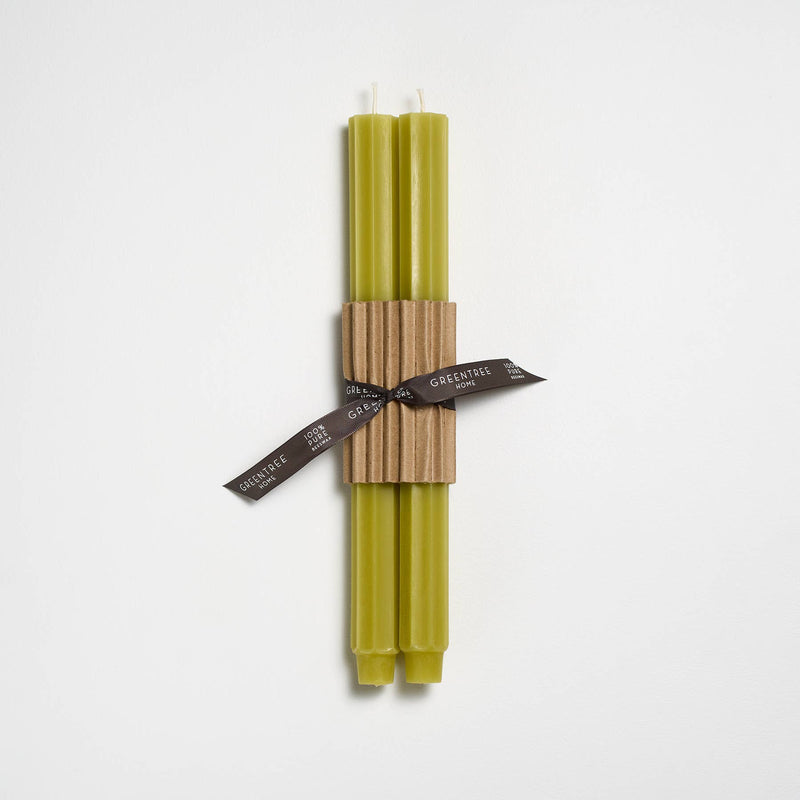 12" Fluted Church Tapers