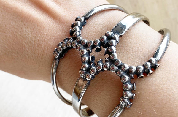 Anemone Double Cuff